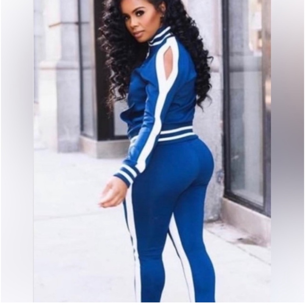 New blue jogging set